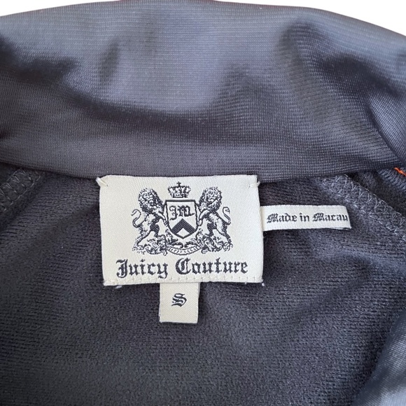 Vintage Juicy Couture Grey Track Jacket Men’s Size Small UK Punk Y2K VTG Rare - Picture 6 of 6